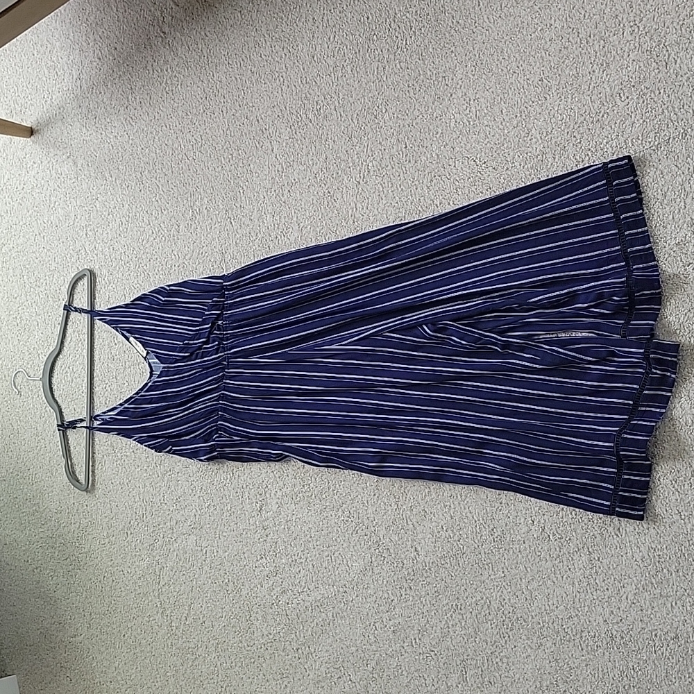 LA Hearts Jumpsuit wide leg faux wrap top